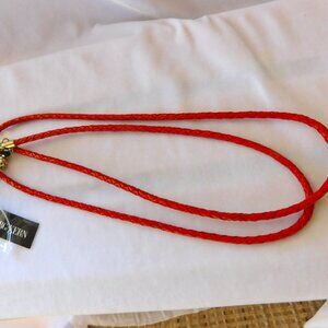 Ladies Dyrberg/Kern Genuine Leather Necklace